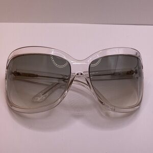Yves Saint Laurent Elegant Gray Women's Sunglasses